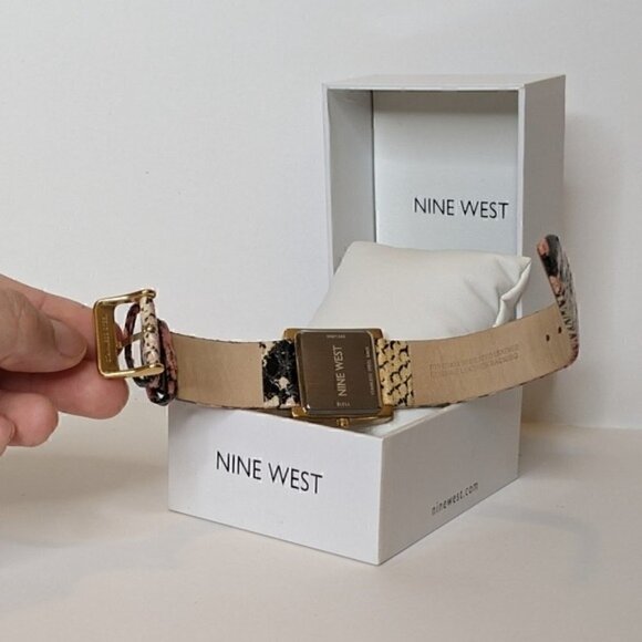 NINE WEST WATCH GOLD PINK main image 6
